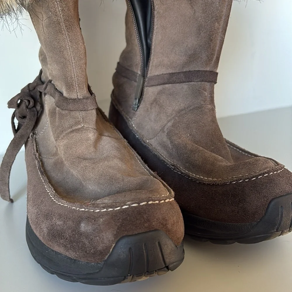 Sorel Northern Lite Tall Boots Side Zip Waterproof Thinsulate Size 10
